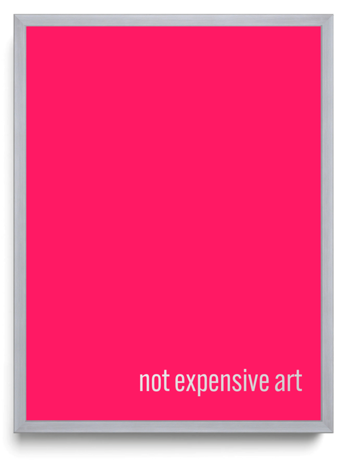 Not expensive art